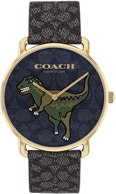 COACH Elliot Coach Elliot Qtz Basic Black Round Dial Men's Watch / Analog Watch  - For Men