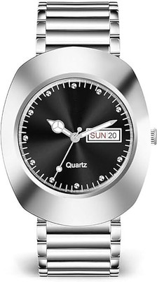 Compact enterprise Refiner MT 902 Classic Black Day-Date Series Analog Watch  - For Men