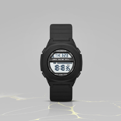 Carlington Endurance 9117 Black Endurance Series Digital Watch  - For Men & Women