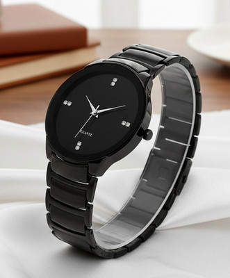kairova KRW016_MA_IIK-black Contemporary Glamour Quartz Watch for Her Midnight Analog Watch  - For Girls