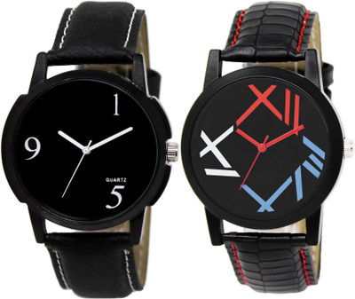 TVILLA Black Professional Look MZ-LR06 Analog Watch  - For Men