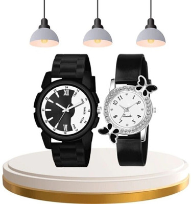 MAHAVIRA COLLECTION Couple Combo New Young Gen Couple Watch Analog Watch  - For Couple