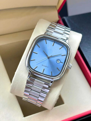 Leril NSM026-SILVER SKY BLUE BOYS FANCY WATCH Analog Watch  - For Boys