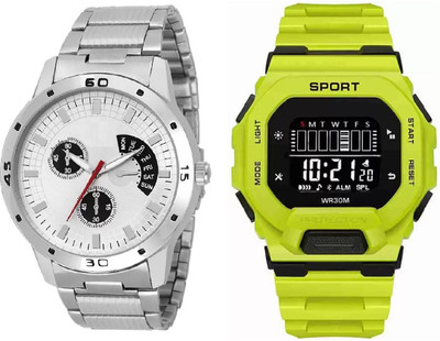 VISER Analog-Digital Watch  - For Couple