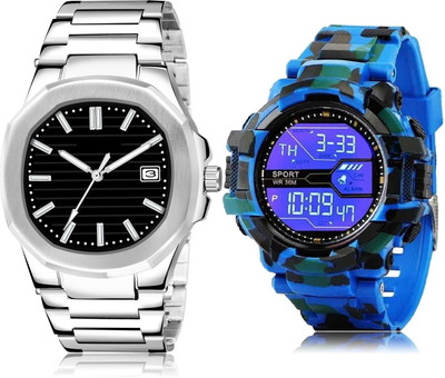 TIMETRANSELEVATE BL46.144-BC16 Analog-Digital Watch  - For Men