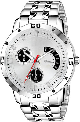 Victox Enterprise Man_ Rb04 Silver Chain Analog Watch  - For Boys