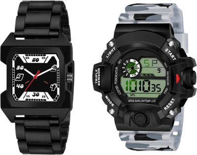 Brostin Unique Design Analog-Digital Men's Combo Watches Analog-Digital Watch  - For Men