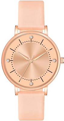 Timeone Leather Analog Analog Watch  - For Girls