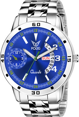 FOGG 2149-BLL Day and Date Display Analog Watch  - For Men