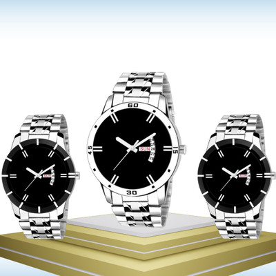 MAHAKAPI Young Gen Combo - Pack3 Analog Watch Analog Watch  - For Men
