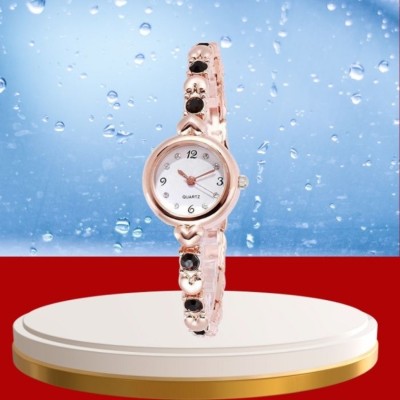 KRUNESH ENTERPRISE Cosmic rose Gold Formal Amzing Party Wedding R0Se Gold & Silver Analog Watch For Girl & Women Analog Watch  - For Women