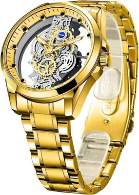 Glowme Skeletonround Muskan Creations analog watch Analog Watch  - For Men