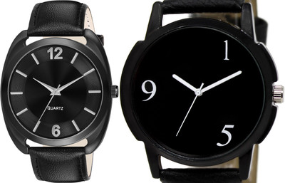 TVILLA Black Stylish Dial MZ-LR76 Analog Watch  - For Men