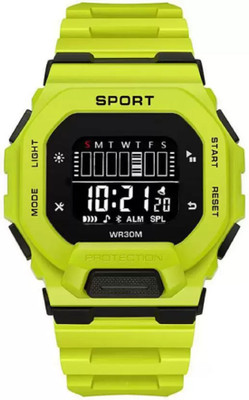 Florida Silicone Strap Hybrid Multi Function Working Premium Quality Digital Watch  - For Men
