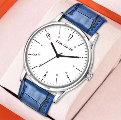 Doil Domec Slim Lather Strap Analog Watch  - For Men