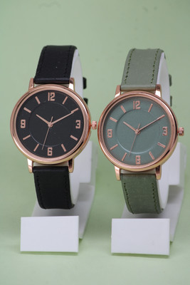 VIRAKTI Best Leather Belt Round Cash Hydraulic Dial Attractive Watch Best Leather Belt Round Cash Hydraulic Dial Attractive Analog Watch  - For Girls