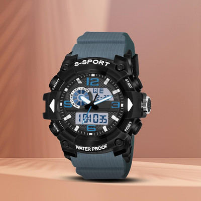 TIMETRANSELEVATE DG102 Analog-Digital Watch  - For Men