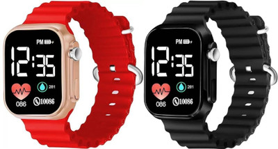 Fash Digital Waterproof LED Display Kids Watch for Boys & Girls Unisex Sport Digital Watch For Men - Women & Children Digital Watch  - For Boys & Girls
