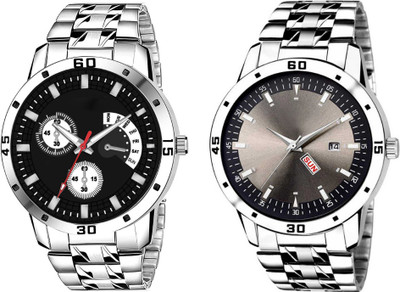 MAHAKAPI Fathers day special Choice Combo - Pack2 Analog Watch Analog Watch  - For Men
