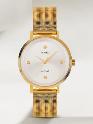 TIMEX Silver Dial Analog Watch  - For Women