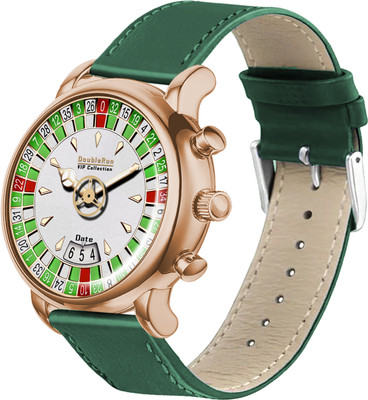 Swara Enterprise 15014 A luxurious fusion of Analoge Watch and classic leather craftsmanship.-15014 Analog Watch  - For Men