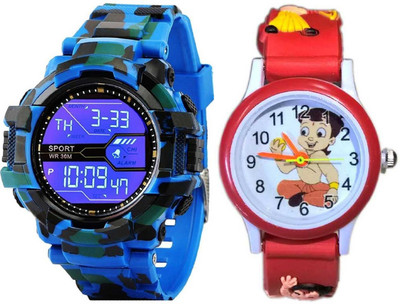 Zeydan Analog-Digital Watch  - For Boys & Girls