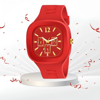 MAHAVIRA COLLECTION MILER_RED Analog Watch  - For Boys