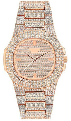 Om Collection Diamond Watch Om Collection Diamond Party Analog Watch  - For Men