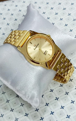 house of common Watch for men gold colour waterproof watches Analog Watch  - For Men