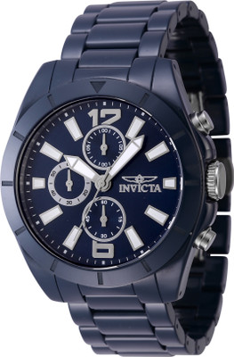INVICTA 47332 Ceramics Chronograph Quartz Blue Dial Analog Watch  - For Men