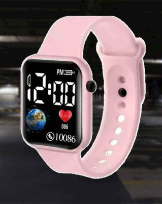RealBuff Led Watch ARTH PINK DIGITAL WATCH FOR BOYS&GIRLS Digital Watch  - For Boys & Girls
