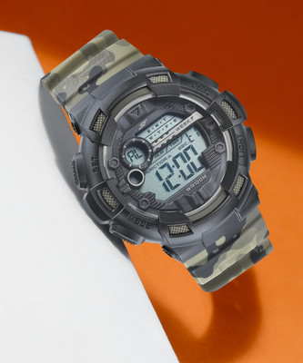 SF NP77053PP08 Digital Watch  - For Men
