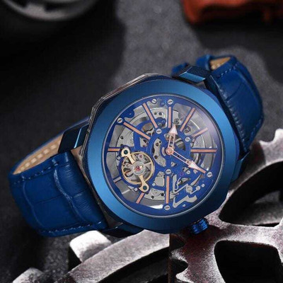 Sajjal SE_BVLGAR_AUTOMATIC_BLUE SE_BVLGAR_AUTOMATIC_BLUE Analog Watch  - For Men