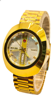 Glowme RADO GLOWME Analog Watch – Timeless Elegance in Gold Analog Watch  - For Men
