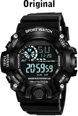 HINIVA WATCHES Sports Multifunctional Alarm Waterproof Sports Multifunctional Alarm Digital Watch  - For Men & Women
