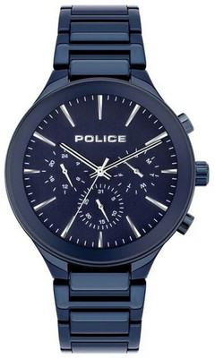 Police Gifford Police Gifford Quartz Blue Round Dial Men's Watch / Analog Watch  - For Men