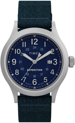 TIMEX TW2V65600X6 TIMEX Expedition North Blue Round Dial Analog Watch  - For Men