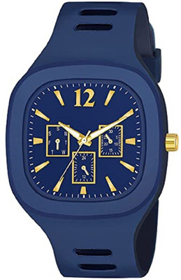 Prozo Square Mirror Analog Watch  - For Boys