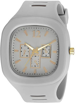 Royal Habibi Square Multi DIAL Analog Silicon Strap ADDI Stylish Designer Analog Watch Royal hababi-003 Analog Watch  - For Boys