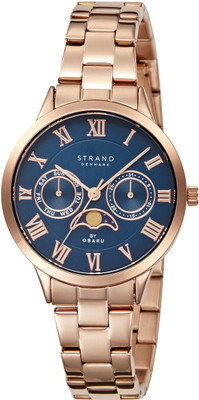 Strand By Obaku Moon Mini Lapis Moon Mini Lapis Analog Watch  - For Women