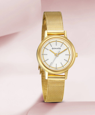 SONATA NP8096YM09 Essential 4.0 Analog Watch  - For Women