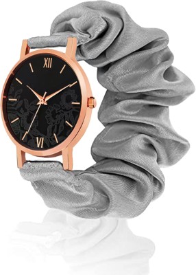 FYLAINCE Scrunchies Watch Classic & Unique Fabric Scrunchy Bands Watch for Women & Girls Scrunchie Watch Analog Watch  - For Women