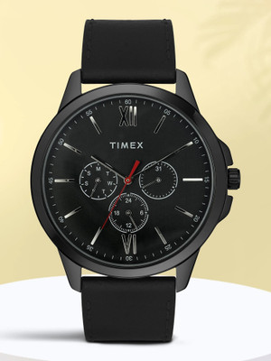 TIMEX Multi Function Black Dial Analog Watch  - For Men