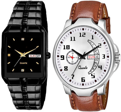 Caihong Black-Case-BRN-19 Analog Watch  - For Men