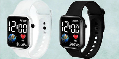 house of common Digital Watch  - For Men