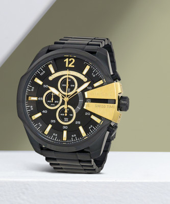 DIESEL MEGA CHIEF Analog Watch  - For Men(End of Season Style)