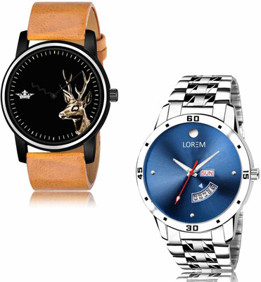 LOREM OE-LR69-LR105 Analog Watch  - For Men
