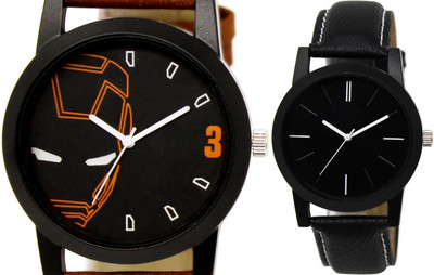 TVILLA Black Professional Look MZ-LR05 Analog Watch  - For Men
