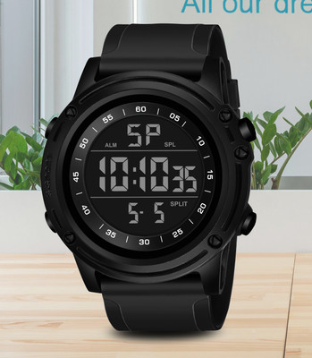 Diaggro 9086 Multi-function black watch with a digital sports style Digital Watch  - For Men