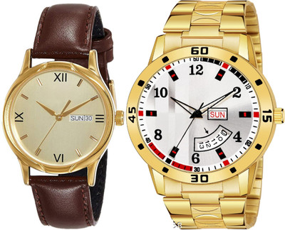 Caihong FK_Gold-8 Analog Watch  - For Men